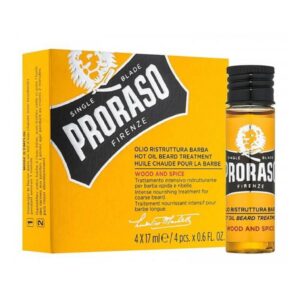 Olio a Caldo | Ristrutturante | Proraso - 4fl. x 17ml (barbe lunghe)