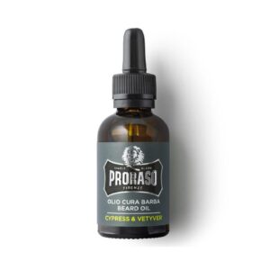 Olio Cura Barba | Cypress & Vetyver | Proraso 30ml Protettivo & Idratante